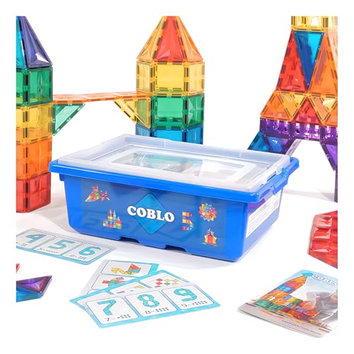 Coblo Classic XXL 200-teilig - Magnetisches Spielzeug - Montessori-inspiriertes Baukastensystem - Ideal für Klassenraum und Zuhause - Für Kinder von 3 bis 12 Jahren Coblo Classic XXL 200-teilig - Magnetisches Spielzeug - Montessori-inspiriertes Baukastensystem - Ideal für Klassenraum und Zuhause - Für Kinder von 3 bis 12 Jahren von Coblo