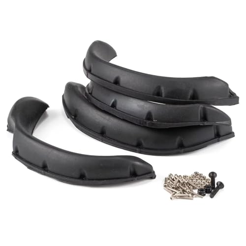 CobraCrawler Gummiverbreiterungen 4 Stück für Tamiya 1/10 Bruiser Hilux RC4WD TF2 Mojave Karosserie RC Auto Teile CobraCrawler Gummiverbreiterungen 4 Stück für Tamiya 1/10 Bruiser Hilux RC4WD TF2 Mojave Karosserie RC Auto Teile von CobraCrawler