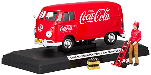 Coca-Cola 424062 1:24 1963 VW T1 Transporter Figur von Coca-Cola