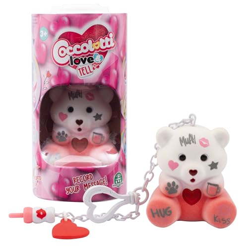 Coccolotti, Love & Tell, interaktiver Bär mit Licht- und Soundeffekten, Modell Joy, für Kinder ab 3 Jahren, CCL152, zweifarbig Coccolotti, Love & Tell, interaktiver Bär mit Licht- und Soundeffekten, Modell Joy, für Kinder ab 3 Jahren, CCL152, zweifarbig von Coccolotti