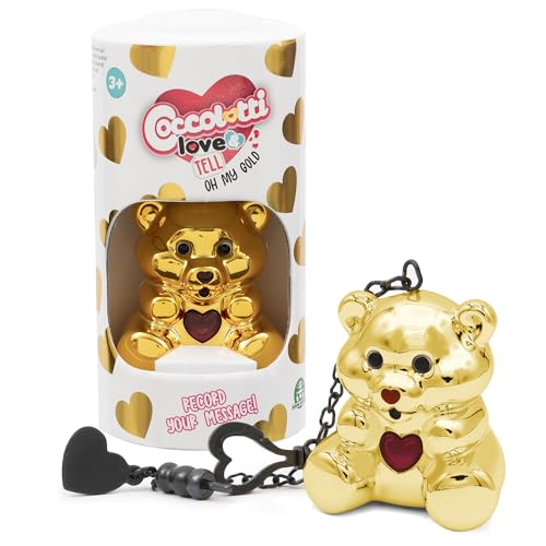 Coccolotti, Oh My Gold! Interaktiver Bär mit Sound und Lichteffekten, goldfarbenes Modell, für Kinder ab 3 Jahren, CCL453 Coccolotti, Oh My Gold! Interaktiver Bär mit Sound und Lichteffekten, goldfarbenes Modell, für Kinder ab 3 Jahren, CCL453 von Coccolotti