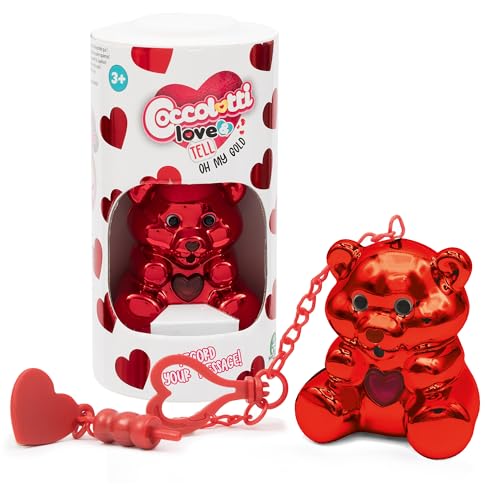 Coccolotti, Oh My Gold! Interaktiver Bär mit Sound und Lichteffekten, Modell Rot, für Kinder ab 3 Jahren, CCL455 Coccolotti, Oh My Gold! Interaktiver Bär mit Sound und Lichteffekten, Modell Rot, für Kinder ab 3 Jahren, CCL455 von Coccolotti