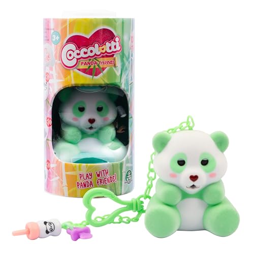 Coccolotti, Panda, interaktiv, Sound- und Lichteffekte, Modell Charlie, für Kinder ab 3 Jahren, CCL142, Grün von Coccolotti