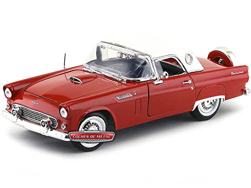 1956 Ford Thunderbird Hard Top Rojo 1:18 Motor Max 73176 1956 Ford Thunderbird Hard Top Rojo 1:18 Motor Max 73176 von Cochesdemetal