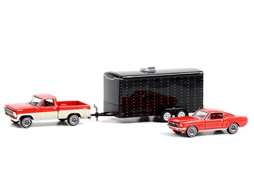 1965 Ford Mustang + 1967 Ford F-100 + Remolque Canal Historia "Hollywood Hitch&Tow Series 9" 1:64 Greenlight 31120C 1965 Ford Mustang + 1967 Ford F-100 + Remolque Canal Historia "Hollywood Hitch&Tow Series 9" 1:64 Greenlight 31120C von Cochesdemetal