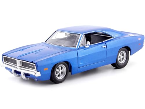 1969 Dodge Charger R-T Metallic Blue 1:24 Maisto 31256 1969 Dodge Charger R-T Metallic Blue 1:24 Maisto 31256 von Cochesdemetal