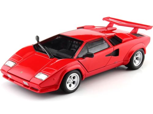 1974 Lamborghini Countach LP 5000 S Rojo 1:24 Welly 24112 1974 Lamborghini Countach LP 5000 S Rojo 1:24 Welly 24112 von Cochesdemetal