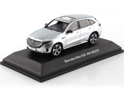 2019 Mercedes-Benz EQC 400 4Matic (N293) Plateado Hightech 1:43 Dealer Edition B66963754 von Cochesdemetal