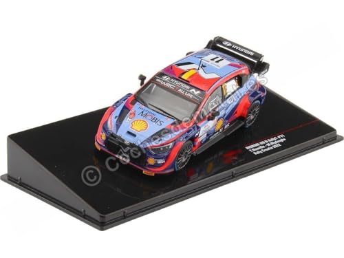 2022 Hyundai i20 N Rally1 Nº11 Neuville/Wydaeghe Rally Kroatien 1:43 IXO Models RAM851.22 von Cochesdemetal