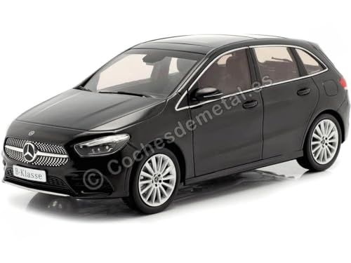 Cochesdemetal 1:18 Mercedes-Benz B-Klasse (W247) Black Cosmos Modellauto für Erwachsene, unisex, ab 14 Jahren, auf Lager, Metall, 1 stück von Cochesdemetal