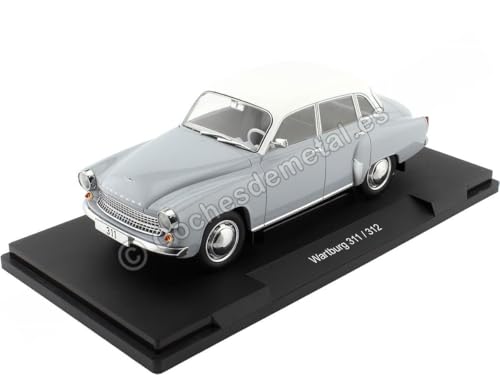 Cochesdemetal Copy of 1967 Wartburg 353 Beige 1:18 MC Group 18260 von Cochesdemetal