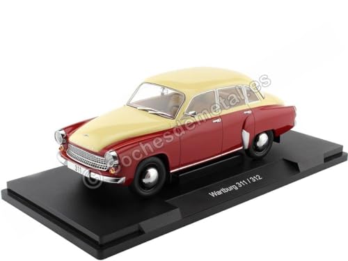 Cochesdemetal Copy of 1967 Wartburg 353 Beige 1:18 MC Group 18260 von Cochesdemetal