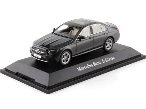 Cochesdemetal Kompatibel mit Mercedes-Benz E-Klasse (W213) MOPF Grau Metallic 1:43 Dealer Edition B66960499 von Cochesdemetal