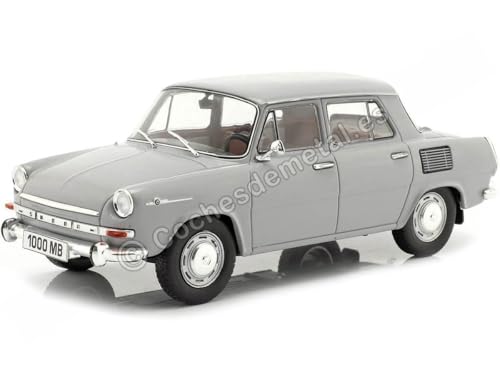 Kompatibel mit 1964 Skoda 1000 MB Hellgrau 1:24 WhiteBox 124097 Kompatibel mit 1964 Skoda 1000 MB Hellgrau 1:24 WhiteBox 124097 von Cochesdemetal