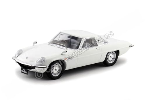 Kompatibel mit 1967 Mazda Cosmo Sport White 1:18 Triple-9 1800187 von Cochesdemetal