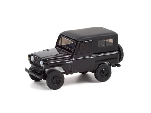 Kompatibel mit 1970 Nissan Patrol Black Bandit Series 25" 1:64 Greenlight 28070B von Cochesdemetal