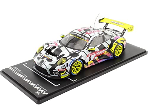 Kompatibel mit 2019 Porsche 911 GT3 R Nr. 8 Slooten/Luhr/Leener/Jans 24h Nürburgring 1:18 IXO Models LEGT18028 Kompatibel mit 2019 Porsche 911 GT3 R Nr. 8 Slooten/Luhr/Leener/Jans 24h Nürburgring 1:18 IXO Models LEGT18028 von Cochesdemetal