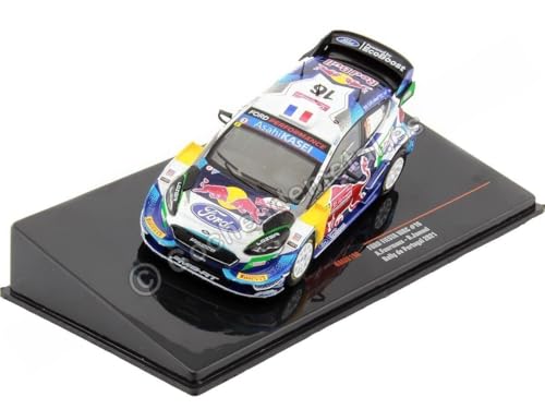 Kompatibel mit 2021 Ford Fiesta WRC Nr. 16 Fourmaux/Jamoul Rally Portugal 1:43 IXO Models RAM819B von Cochesdemetal