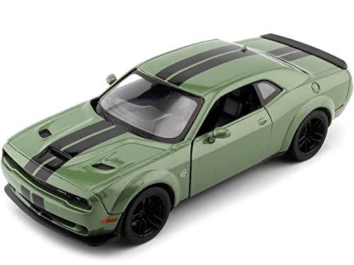 2018 Dodge Challenger SRT Hellcat Wide Body Verde Metalizado 1:24 Motor Max 79350 2018 Dodge Challenger SRT Hellcat Wide Body Verde Metalizado 1:24 Motor Max 79350 von Cochesdemetal