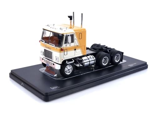 Ixo Kompatibel mit Traktorkopf GMC Astro 95 3 Achsen, Beige/Gelb, 1:43, Historisches LKW-Modell für Erwachsene Sammler (unisex) Ixo Kompatibel mit Traktorkopf GMC Astro 95 3 Achsen, Beige/Gelb, 1:43, Historisches LKW-Modell für Erwachsene Sammler (unisex) von Ixo