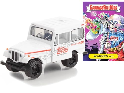 Kompatibel mit Jeep DJ-5 "Garbage Pail Kids Series 4" 1:64 Greenlight 54070B von Cochesdemetal