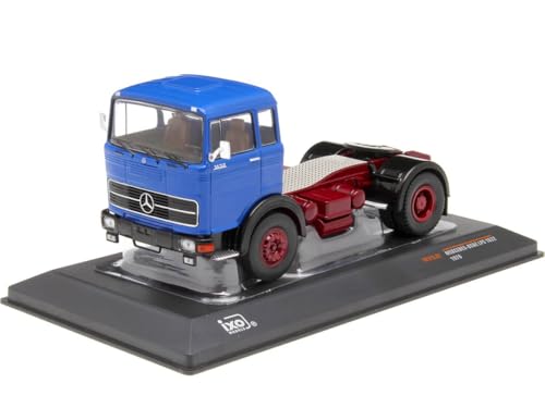 Kompatibel mit Mercedes-Benz Traktorkopf LPS 1632 Blau/Rot 1:43 IXO Modelle TR175.22 von Cochesdemetal