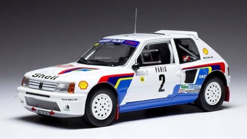Kompatibel mit Peugeot 205 T16 Nr. 2 Vatanen/Harryman Gewinner Rally Monte Carlo 1:24 IXO Models 24RAL024A von Ixo