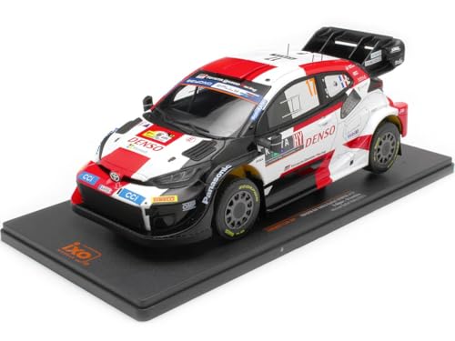 Kompatibel mit Toyota Yaris GR Rally1 Hybrid Nr. 17 Ogier/Landais Gewinner Rally Safari 1:18 IXO Modelle 18RMC173A von Cochesdemetal