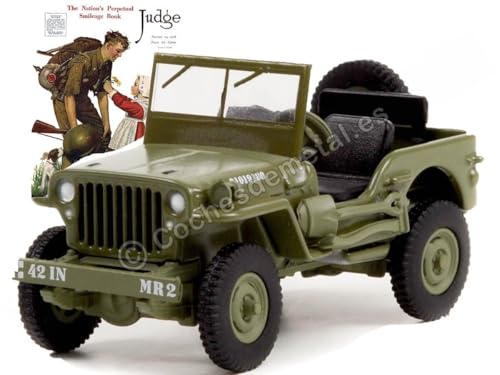 Kompatibel mit Willys MB Jeep Royal Netherlands Army Norman Rockwell Series 1:64 Greenlight 54060A Kompatibel mit Willys MB Jeep Royal Netherlands Army Norman Rockwell Series 1:64 Greenlight 54060A von Cochesdemetal