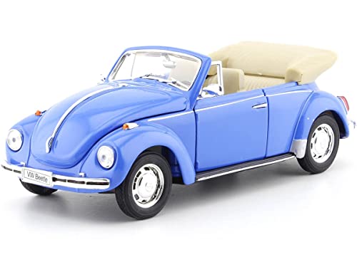 Modellfahrzeug VW Käfer Cabriolet hellblau. Modellfahrzeug VW Käfer Cabriolet hellblau. von Cochesdemetal