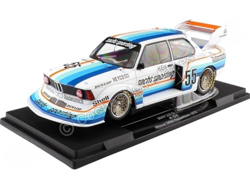 Passend für BMW 320 Gr.5 Nº55 Harald ERTL Gewinner DRM Hockenheim 1:18 MC Group 18806R von Model Car Group