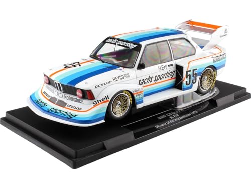 Passend für BMW 320 Gr.5 Nº55 Harald ERTL Gewinner DRM Hockenheim 1:18 MC Group 18806R von Model Car Group