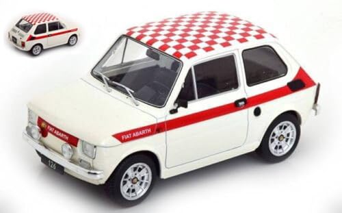 MODELLINO IN Scala COMPATIBILE Con FIAT 126 Abarth 1972 White 1:18 MODELCARGROUP MCG18325 von Model Car Group