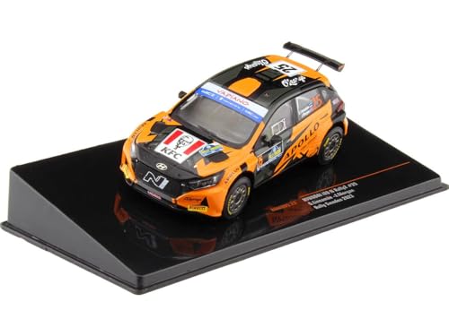 Passend für Hyundai i20 N Rally2 Nº25 Linnamäe/Morgan Rally Schweden 1:43 IXO Models RAM895.22 von Cochesdemetal