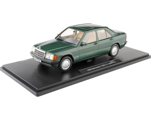 Passend für Mercedes-Benz 190E 2.3 Sportline W201 Grün Malachit Metallic 1:18 Triple-9 1800311 von Cochesdemetal