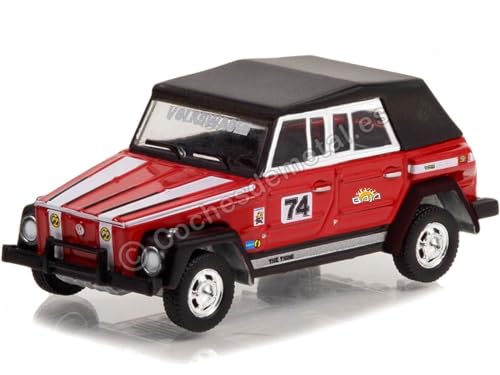 Passend für Volkswagen VW Type 181 The Thing Nº74 Baja Club Vee-Dub Series 15" 1:64 Greenlight 36060C Passend für Volkswagen VW Type 181 The Thing Nº74 Baja Club Vee-Dub Series 15" 1:64 Greenlight 36060C von Cochesdemetal