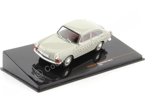 passend für VW VW 1600 TL Beige 1:43 IXO Models CLC503N.22 von Cochesdemetal