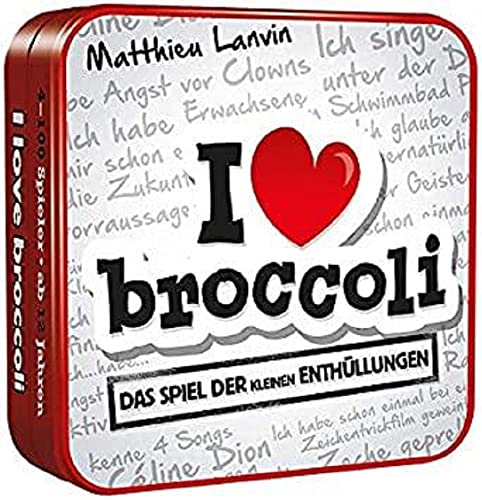 Cocktail Games | I love Brocoli | Partyspiel | Kartenspiel | 4-100 Spieler | Ab 12+ Jahren | 15+ Minuten | Deutsch von Cocktail Games
