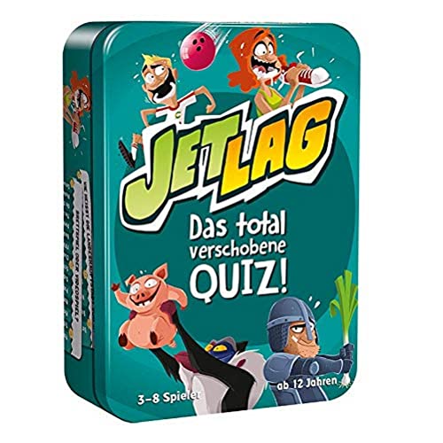 Cocktail Games | Jetlag | Partyspiel | Kartenspiel | 3-8 Spieler | Ab 12+ Jahren | 20+ Minuten | Deutsch von Asmodee