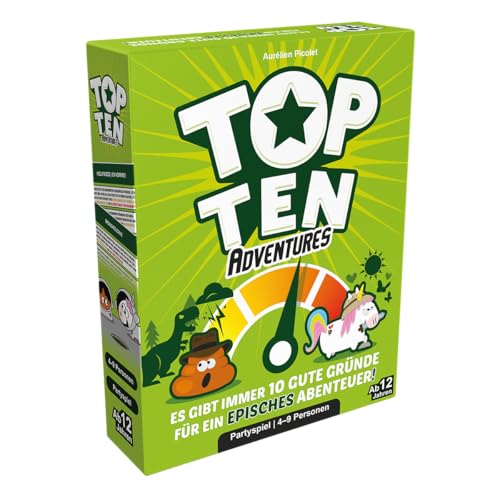 Cocktail Games, Top Ten Adventures, Partyspiel, 4-9 Spieler, ab 12+ Jahren, 30 Minuten, Spiel in Deutsch Cocktail Games, Top Ten Adventures, Partyspiel, 4-9 Spieler, ab 12+ Jahren, 30 Minuten, Spiel in Deutsch von Cocktail Games