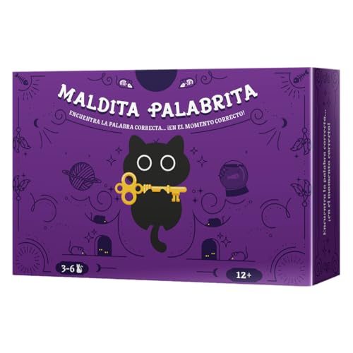 Cocktail Games, Verdammtes Wort, Kartenspiel, ab 12 Jahren, für 3 bis 6 Spieler, 15 Minuten pro Spiel, Spanisch Cocktail Games, Verdammtes Wort, Kartenspiel, ab 12 Jahren, für 3 bis 6 Spieler, 15 Minuten pro Spiel, Spanisch von Cocktail Games
