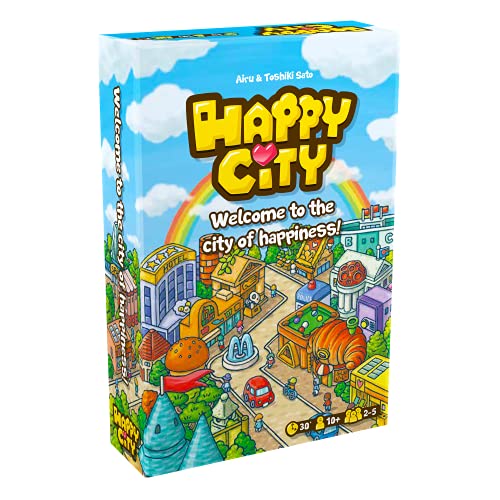 Cocktail Games , Happy City, Board Game, Ages 10+, 2-5 Players, 30 Minutes Playing Time Cocktail Games , Happy City, Board Game, Ages 10+, 2-5 Players, 30 Minutes Playing Time von Cocktail Games