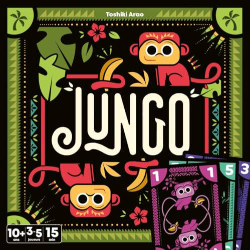 Cocktail Games Jungo, Kartenspiel, ab 10 Jahren, für 2–5 Spieler, über 15 Minuten Spieldauer Cocktail Games Jungo, Kartenspiel, ab 10 Jahren, für 2–5 Spieler, über 15 Minuten Spieldauer von Cocktail Games