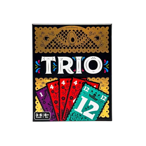 Cocktail Games Trio (Aktualisierung 2025), Kartenspiel, ab 8 Jahren, 3-6 Spieler, 15 Minuten Spieldauer von Cocktail Games