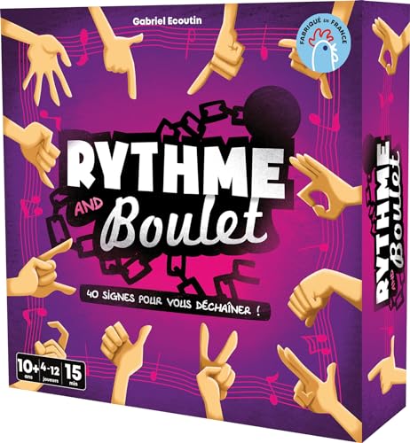 Rythme and Boulet - Asmodee - Sens du rythme, observation et ruse seront vos atouts - Des 8 ans Rythme and Boulet - Asmodee - Sens du rythme, observation et ruse seront vos atouts - Des 8 ans von Cocktail Games Other