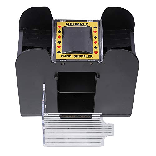 Automatischer Kartenmischer 6 Decks, Elektrische Kartenmischmaschine Batteriebetrieben Spielkartenmischer für Familienfeiern und Reisen Automatischer Kartenmischer 6 Decks, Elektrische Kartenmischmaschine Batteriebetrieben Spielkartenmischer für Familienfeiern und Reisen von Cocoarm