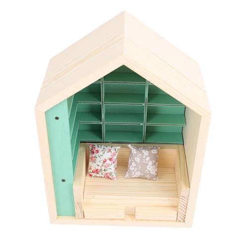 Bücherregal Zur Angstlinderung, Handgefertigte Puppenhaus-Dekoration aus Holz, Libaray Mini-Bücherregal, Zum Stressabbau, Organisieren von Räumen, Arbeitszimmern, Schreibtischen, Bücherregal Zur Angstlinderung, Handgefertigte Puppenhaus-Dekoration aus Holz, Libaray Mini-Bücherregal, Zum Stressabbau, Organisieren von Räumen, Arbeitszimmern, Schreibtischen, von Cocoarm