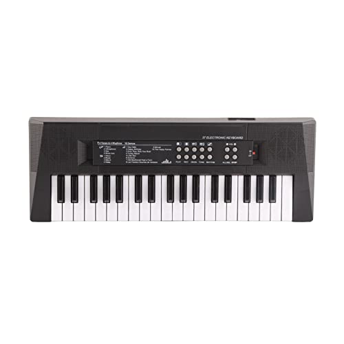 Cocoarm 37 Key Piano Keyboard Electric Keyboard Musikinstrument für Kinder mit 8 Tönen, 6 Songs, 5 Rhythmen, 5 Percussion -Musik, Mikrofon, Aufnahmefunktion, USB -Ladung oder 3 X AA Cocoarm 37 Key Piano Keyboard Electric Keyboard Musikinstrument für Kinder mit 8 Tönen, 6 Songs, 5 Rhythmen, 5 Percussion -Musik, Mikrofon, Aufnahmefunktion, USB -Ladung oder 3 X AA von Cocoarm