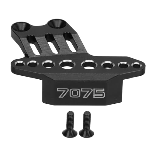 Cocoarm Aluminiumlegierung Elektro-Motorrad Kettenabdeckung, Langlebiges Design mit Präziser Passform für LOSI 1/4 Promoto MX, Kettenabdeckung, Kettenblech, Schutzblech, Langlebige (Black) von Cocoarm