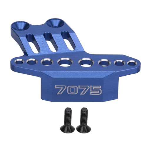 Cocoarm Aluminiumlegierung Elektro-Motorrad Kettenabdeckung, Langlebiges Design mit Präziser Passform für LOSI 1/4 Promoto MX, Kettenabdeckung, Kettenblech, Schutzblech, Langlebige (Blue) von Cocoarm